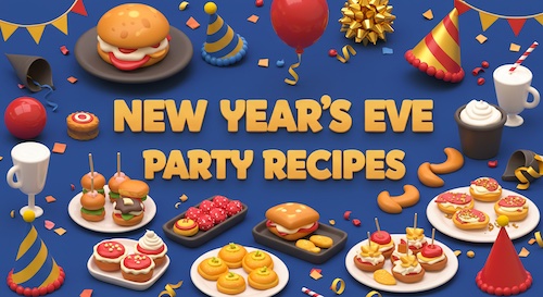 New Year's Eve Party Recipes @recipelink.com