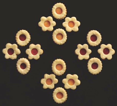 Butter Cookies with Jam (Souvaroffs)