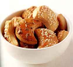 Little Red Barn Cheese Crescents (homemade crackers)