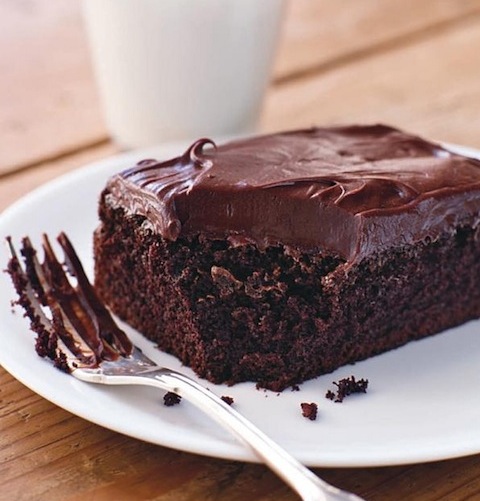 Ina Garten's Chocolate Cake with Mocha Frosting