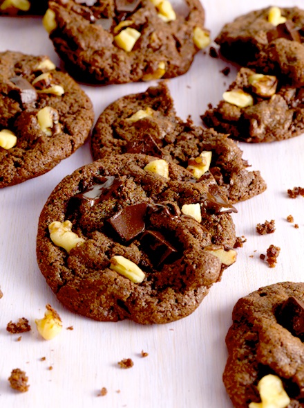 Chocolate Chunk Mocha Cookies