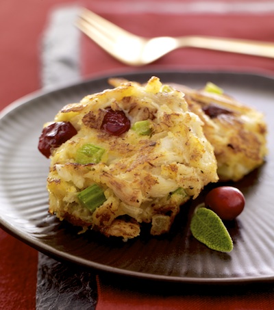 Cranberry-Sage Mini Crab Cakes