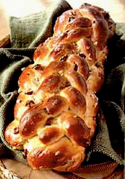 Cranberry-Walnut Braid