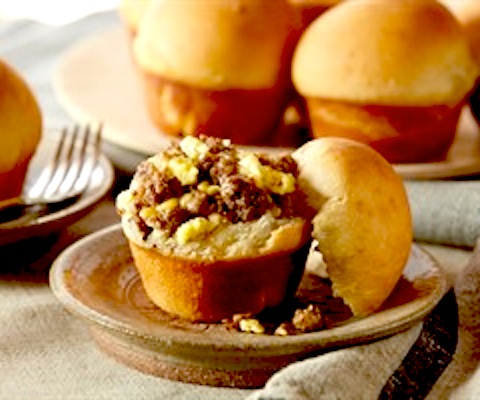 Easy Beef Breakfast Rolls and Homemade Country-Style Beef Breakfast Sausage
