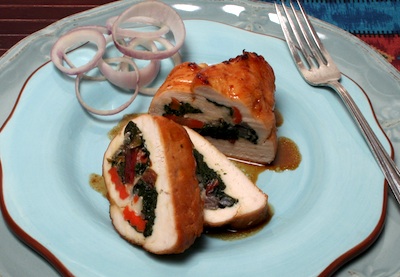 Chicken & Swiss Chard Roll-ups