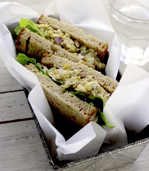 Go-To Chickpea Salad Sandwich (vegan, gluten-free)