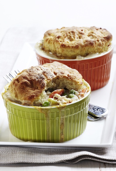 Lighter Chicken Pot Pie