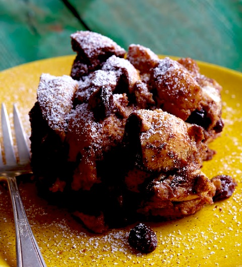 Mexican Chocolate Bread Pudding