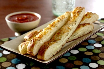 Mozzarella Stuffed Soft Breadsticks (Fleishmann's)