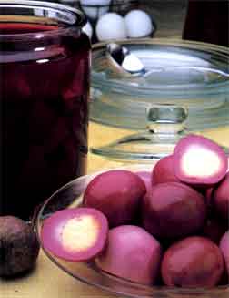 Pickled Beets and Purple Eggs