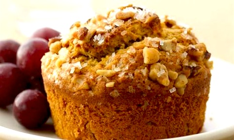 Pumpkin Walnut Muffins