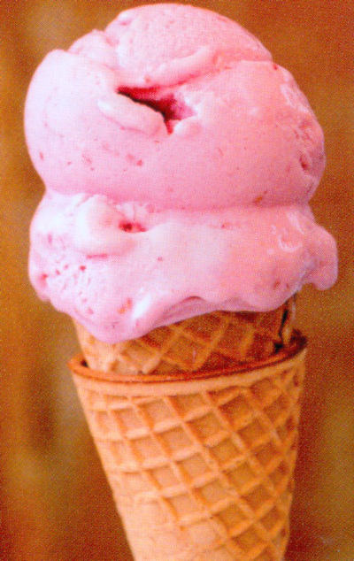 Greene Ice Cream Soft-Serve Raspberry Lime Frozen Yogurt