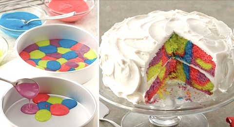 Tie Dye Cake
