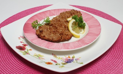 Baked Tilapia Crusted with Almonds