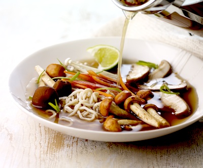  Vegetable Pho with Tea Broth