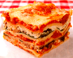 Vegetable Lasagna with Tofu