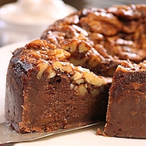 Fleming's Walnut Turtle Pie