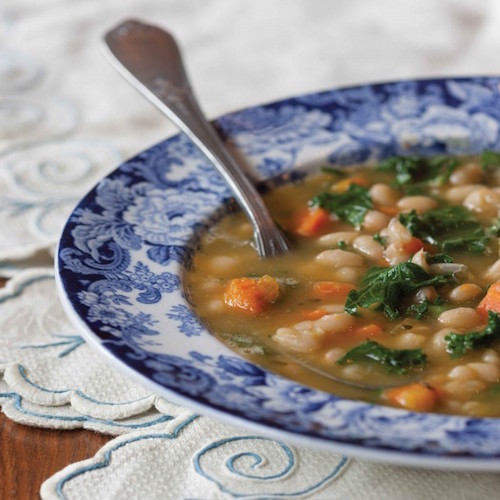 White Bean Soup with Kale