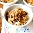 Apple Crisp with Brandy-Soaked Currants