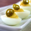Avocado Chipotle Deviled Eggs
