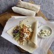 Baked Buffalo Chicken Egg Rolls