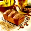 Banana Pecan Whole Wheat Loaf