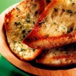 Basil-Garlic Rubbed Toast