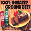 17 Recipes from the Booklet: 100% Greater Ground Beef with Kraft Parmesan Cheese, 1980's