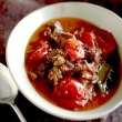 Beef Stew with Roasted Tomatoes and Chipotles (pressure cooker)