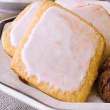 Big Lemon Frosted Sugar Cookie Squares