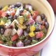 Black Bean Salad with Grilled Vegetables and Lime Vinaigrette