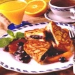 Blueberry Stuffed French Toast with Orange Sauce