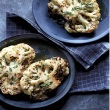 Broiled Cauliflower Steaks (marinated in coconut milk)