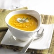 Butternut Squash Soup with Thyme Butter