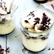 Chocolate-Banana Cheesecake in Jars (crock pot)