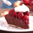 Chocolate-Mascarpone Raspberry Pie