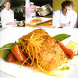 Celadon Citrus Sake-Lacquered Salmon