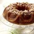 Coconut Pecan Bourbon Cake with Bourbon Glaze (using cake mix)