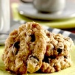 Crispy Oatmeal Raisin Cookies