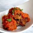 Eggplant and Shiitake Meatballs (using quinoa, no meat)