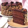 Chocolate Espresso Cake with Quintessential Chocolate Ganache and Espresso Mousse