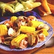 Fresh Corn and Seafood Skillet Clambake