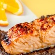 Garlic Salmon with Fresh Black Bean Sauce