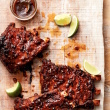 Ginger Sesame Glazed Spare Ribs