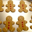 Gingerbread Boys and Santa Claus Cookies (1960's)