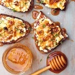 Goat Cheese Toasts with Walnuts, Honey and Thyme