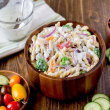 Greek Pasta Salad with Cucumber Yogurt Dressing