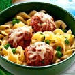 Jump Across the River Rocks (turkey meatballs)