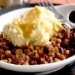 Mexican Skillet with Quick Tamale Dumplings