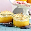 Lemon Meringue Pies in Jars with Thyme Shortbread Crust